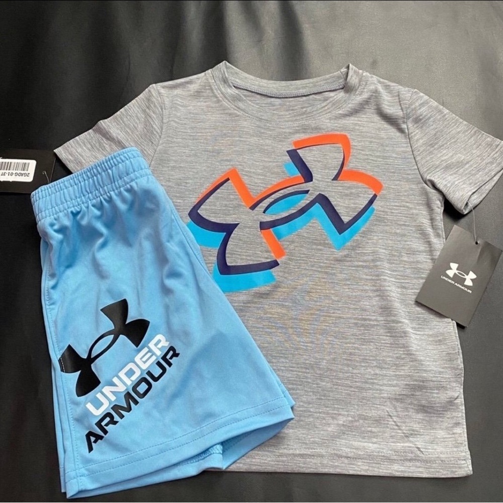 NWT Under Armour Athletic Set Boys Size 3T